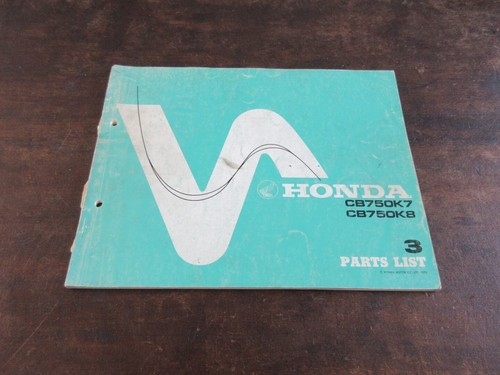 Honda cb750 cb750k7 - k7, k8